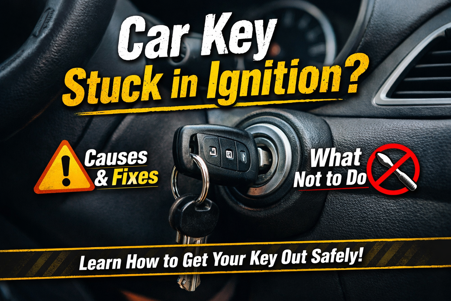 Why Your Car Key Is Stuck in the Ignition