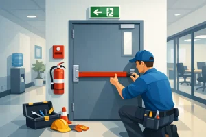 Panic Bar Installation Service for Fast Egress