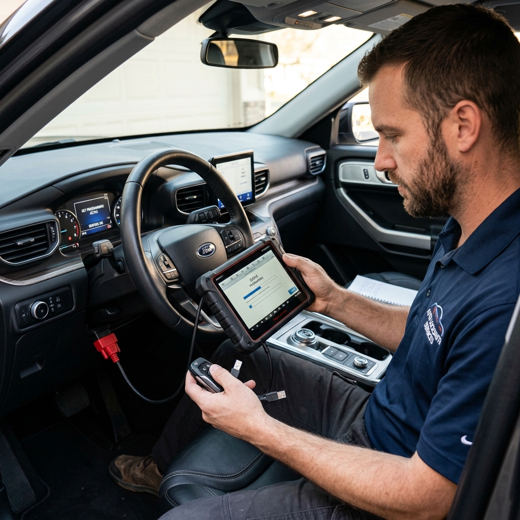 Automotive key diagnostics and programming